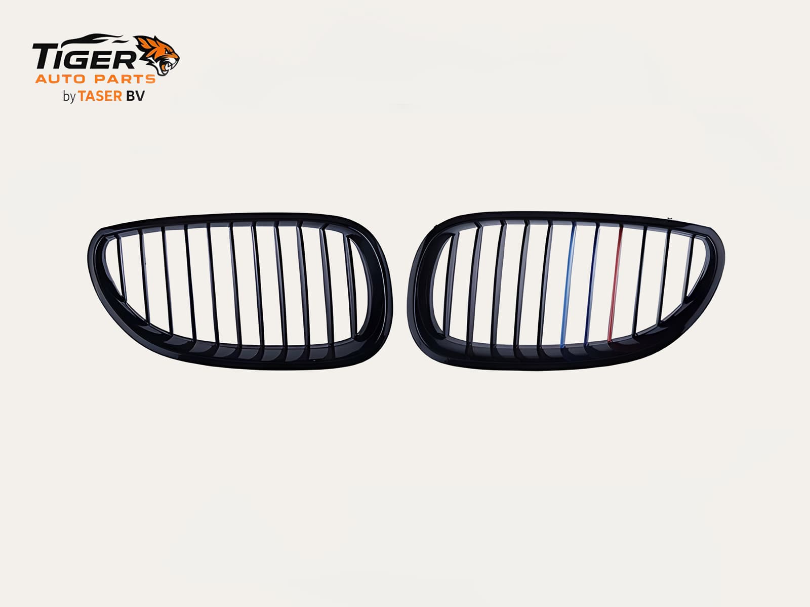 BMW E60 / E61 grillen met M-kleuren 2004-2008