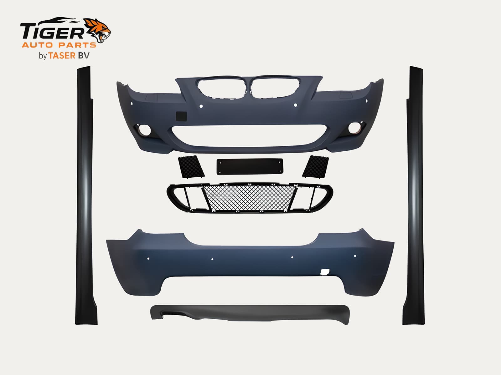 BMW E60 Sedan LCI bodykit M-Tech compleet 18mm 2007-2010
