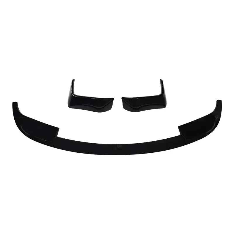 BMW 3 Serie F30 / F31 M Performance voorbumper lip glans zwart 2012-2019