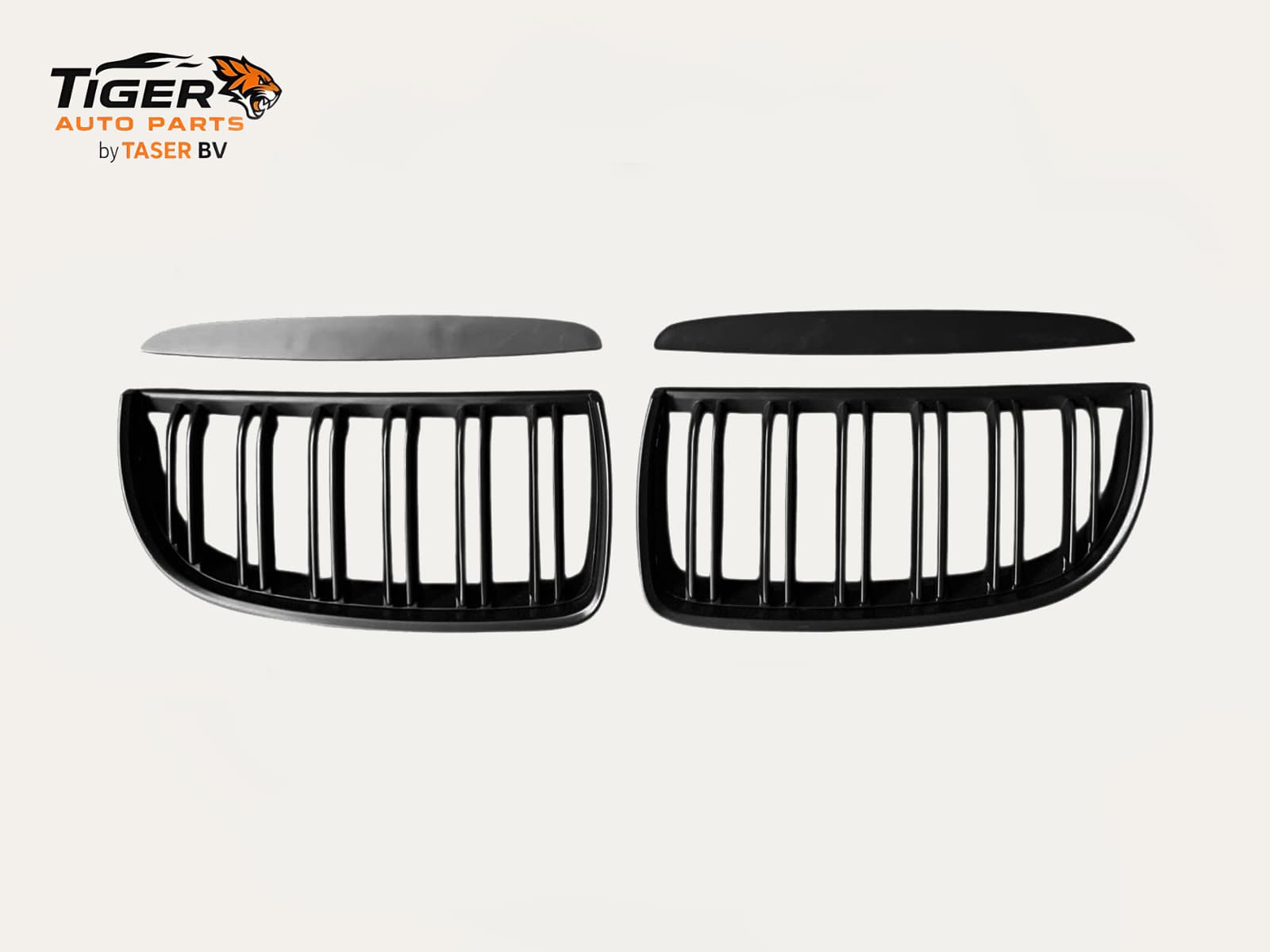 BMW E90 / E91 grillen mat zwart 2005-2008