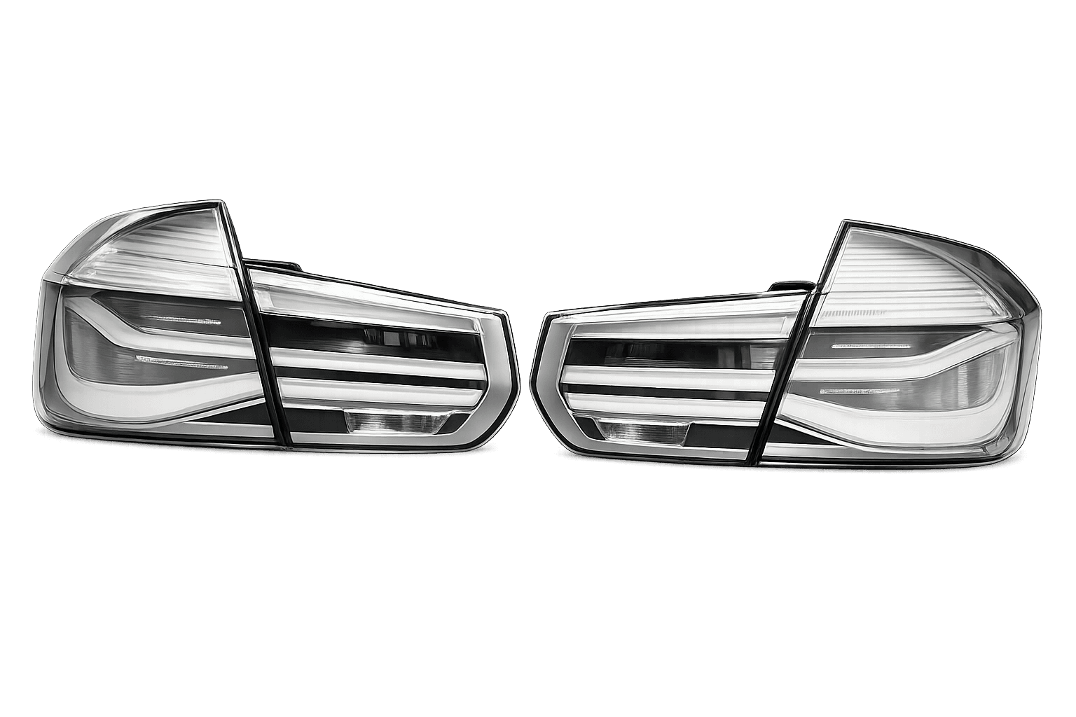 BMW F30 LED achterlichten set wit/smoke plug & play