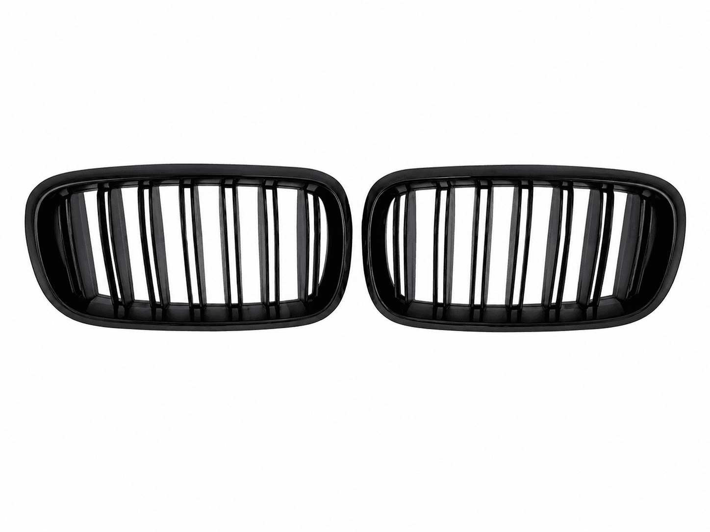 BMW X5 F15 X6 F16 Nieren Grillen Dubbelspijls Glans Zwart 2014-2018