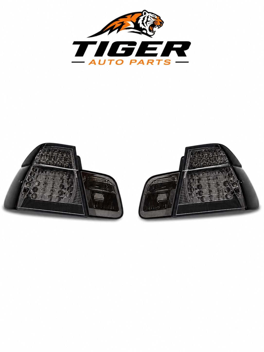 BMW 3-SERIE E46 01-03 LED ACHTERLICHTEN SMOKED SET