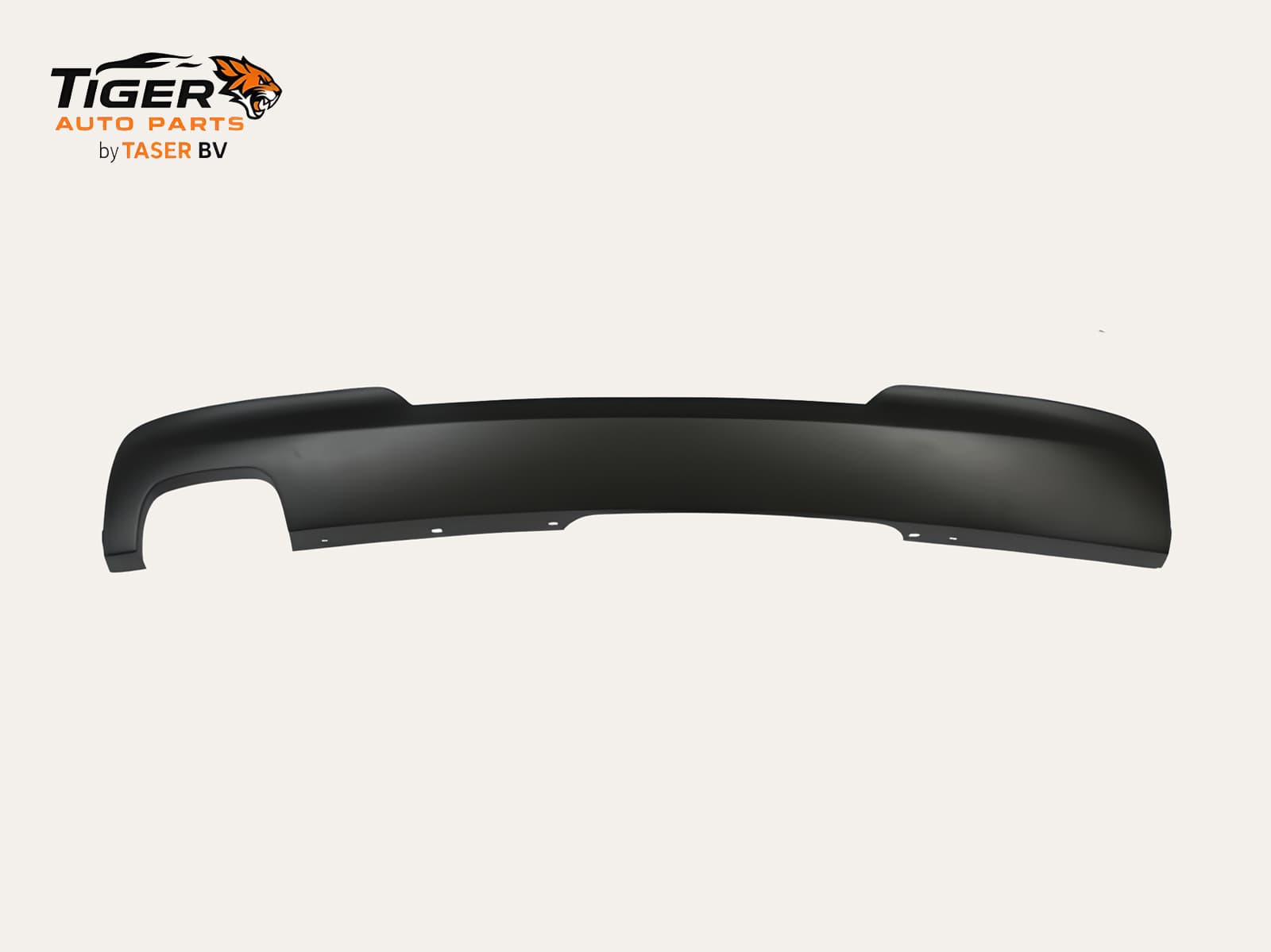 BMW F10 2010-2017 achterbumper diffuser dubbele uitlaat links M-Tech