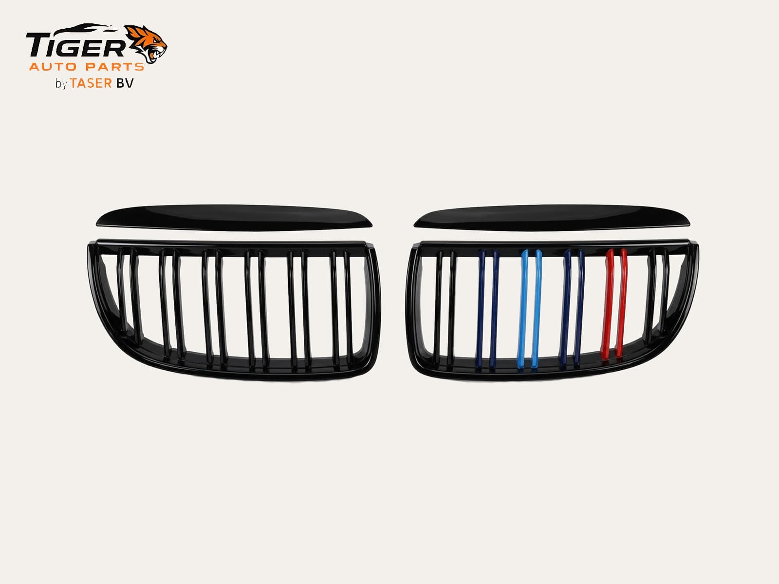 BMW E90 2006-2007 GRILLEN MET M-KLEUREN