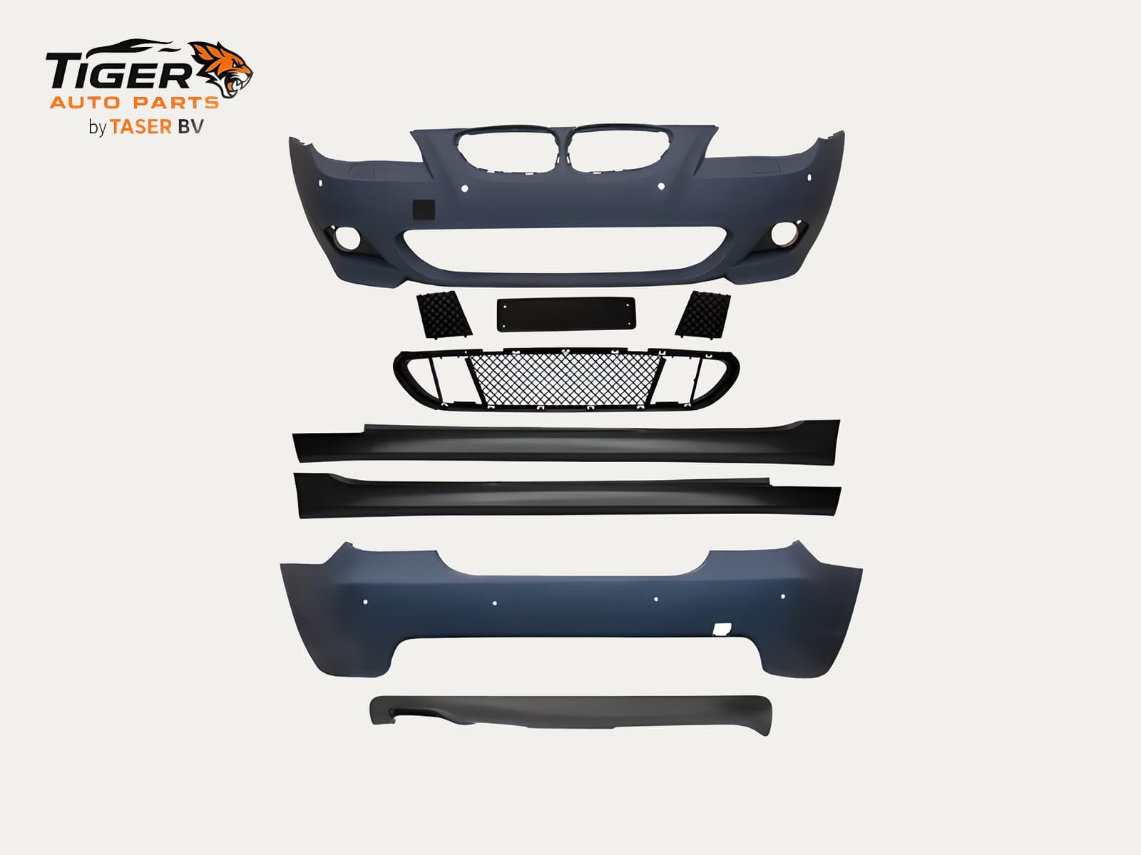 BMW E60 Sedan bodykit M-Tech compleet 24mm 2003-2006