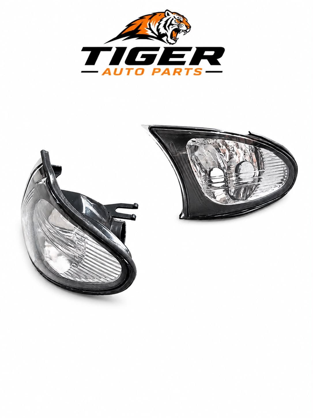 BMW 3-SERIE E46 01-05 knipperlichten vooraan set grijs