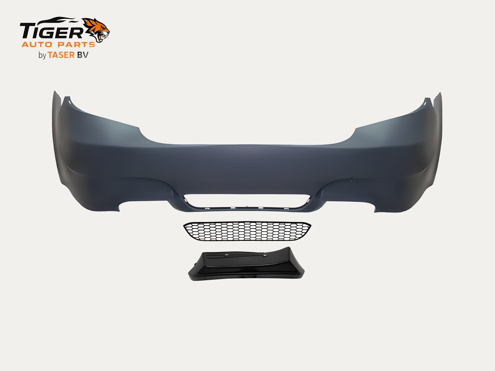 BMW E60 Sedan achterbumper M5-stijl compleet 2003-2006