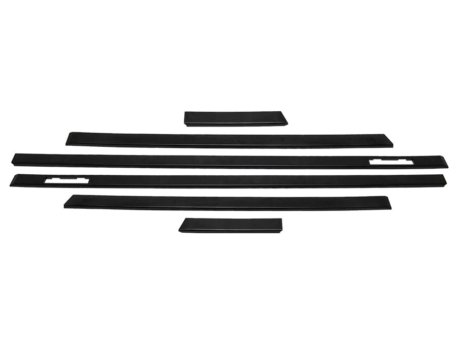 BMW E39 1996-2003 M5 STOOTLIJSTEN SET (6-DELIG)