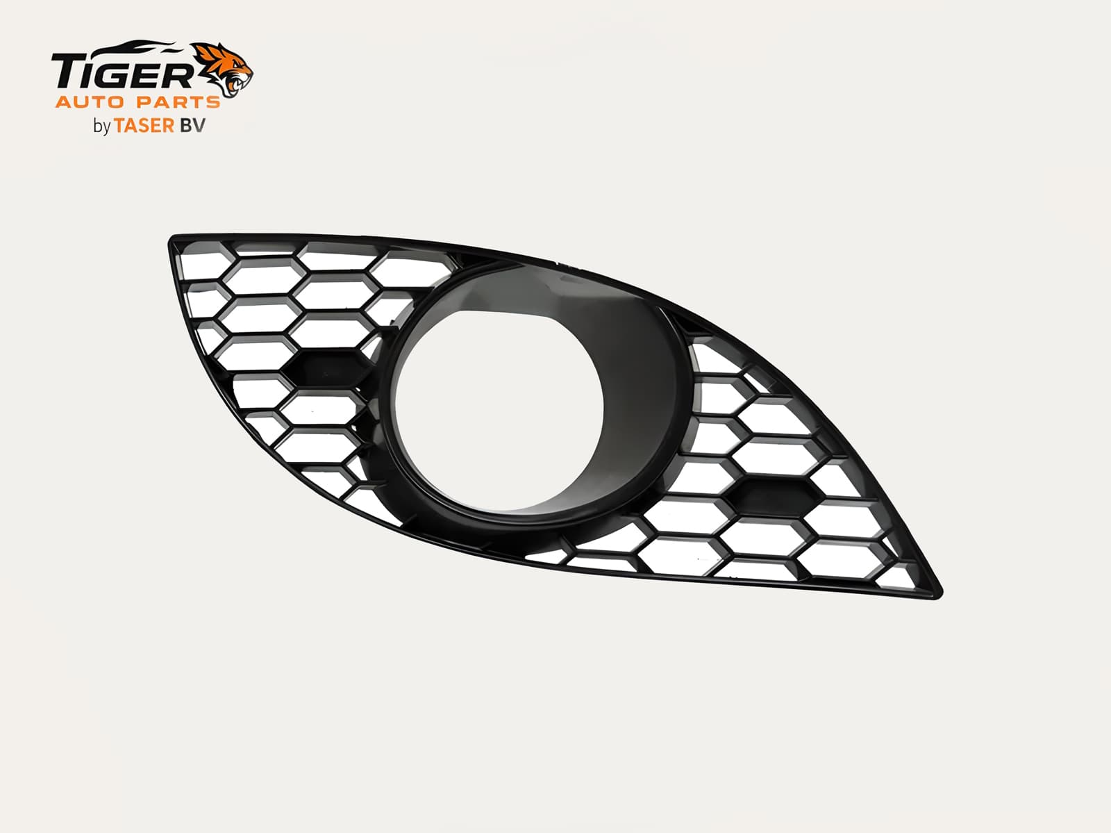BMW E60 / E61 M5 look voorbumper rooster rechts met mistlamp opening 2004-2010