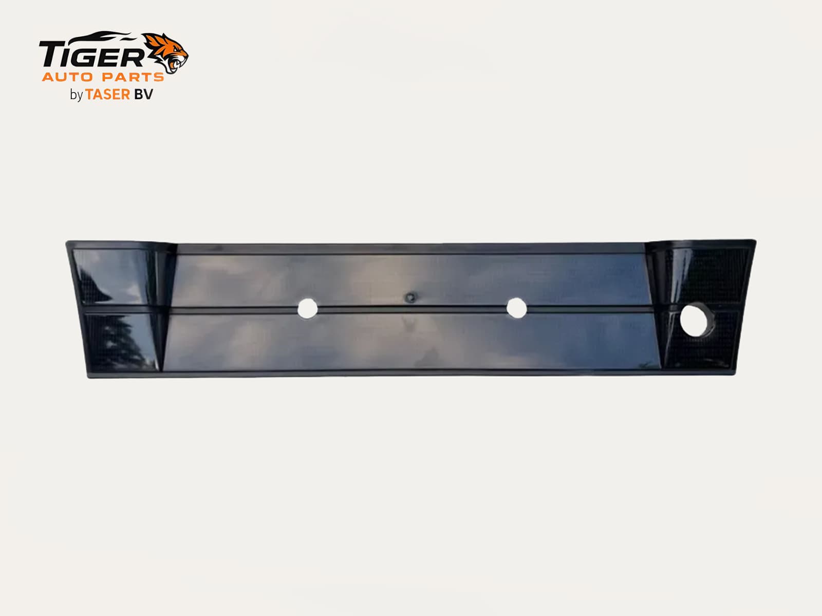 BMW E34 Kentekenplaat Paneel Zwart 1988-1995