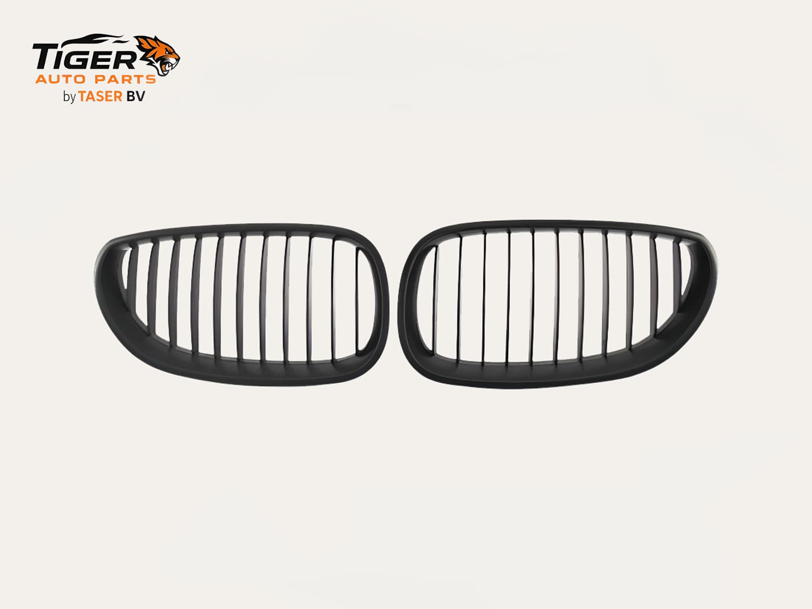 BMW E60 / E61 grillen mat zwart 2004-2008