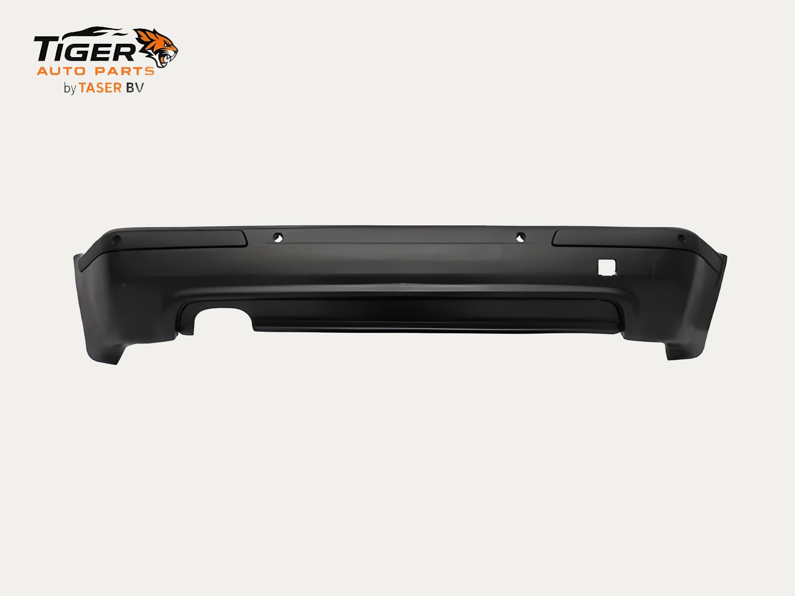BMW E39 achterbumper compleet M5-stijl dubbel uitlaat met PDC sedan (1996-2002)