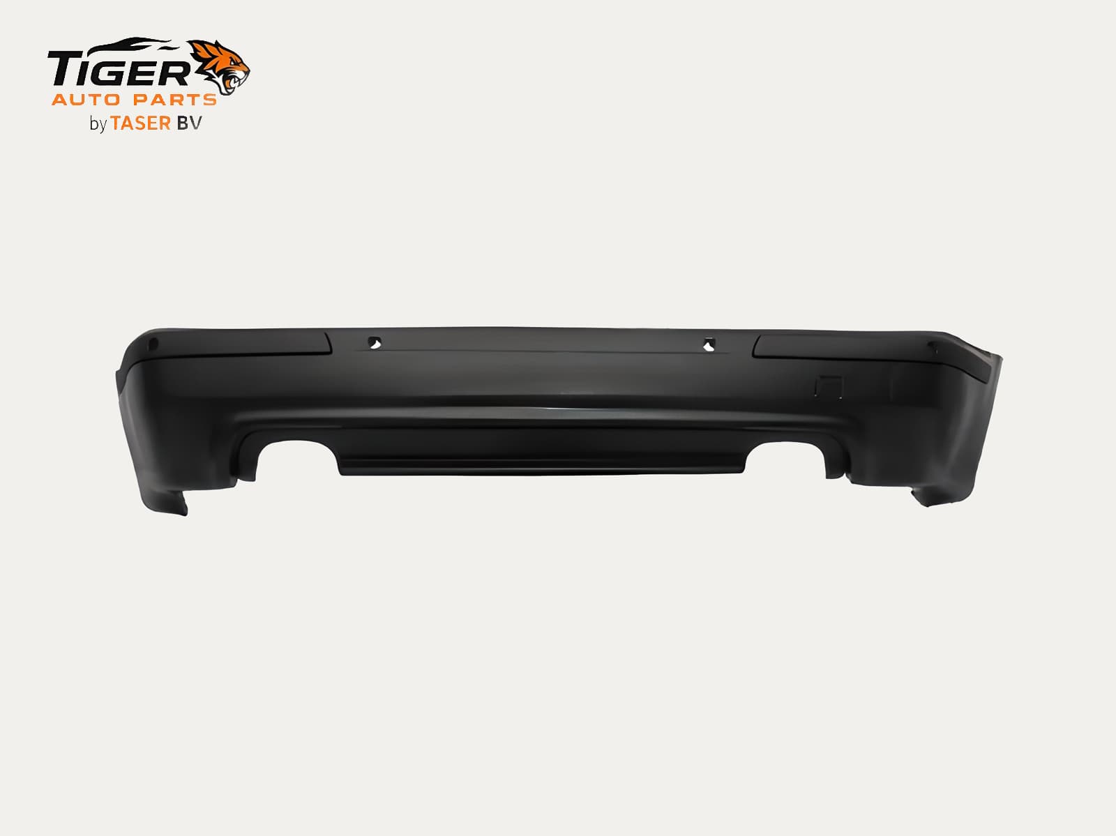 BMW E39 achterbumper compleet M5-stijl 4-uitlaat met PDC sedan (1996-2002)