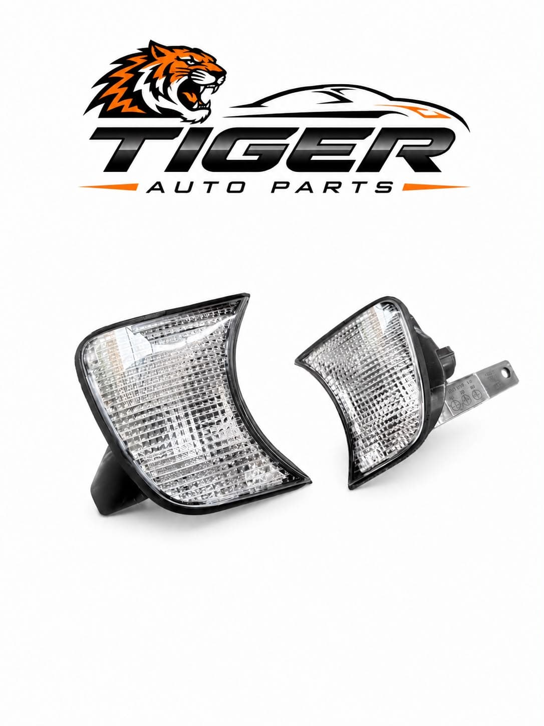BMW 5 SERIE E34 88-95 knipperlichten vooraan set wit (links en rechts