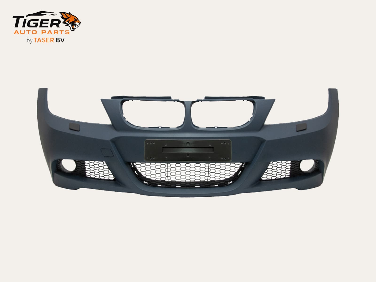 BMW 3-SERIE E90 LCI / E91 LCI SEDAN / TOURING 08-11 VOORBUMPER COMPLETE MET KOPLAMPSPROEIERS M-TECH