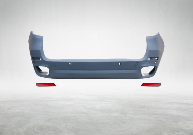 BMW X5 F15 M-Tech Achterbumper PDC-voorbereiding Dubbele Uitlaat 2014-2018