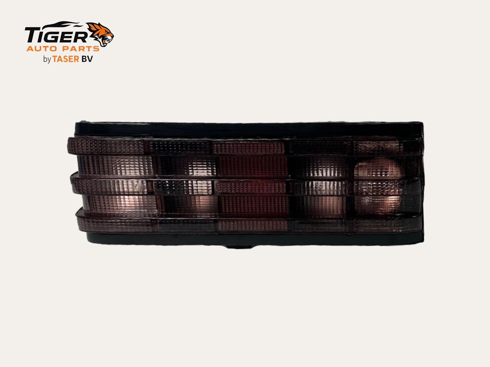 Mercedes W201 E190 Achterlicht Links Zwart Hella Look 1984-1992
