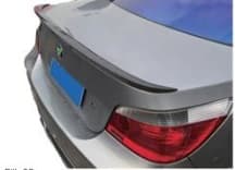 BMW 5-SERIE E60 SEDAN 04-10 KOFFERSPOILER DUNNE TYPE / LAGE MODEL